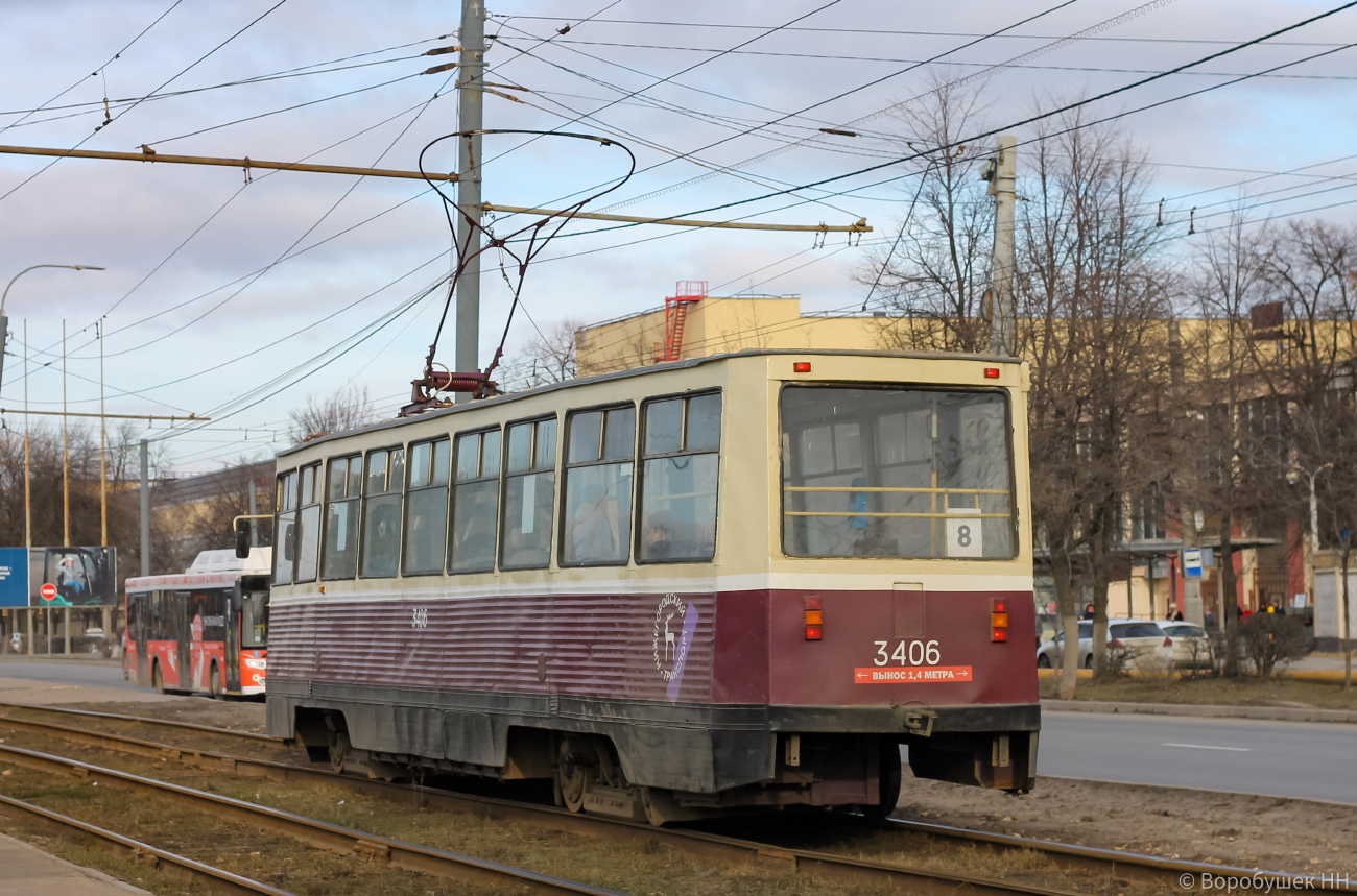 Нижний Новгород, 71-605 (КТМ-5М3) № 3406