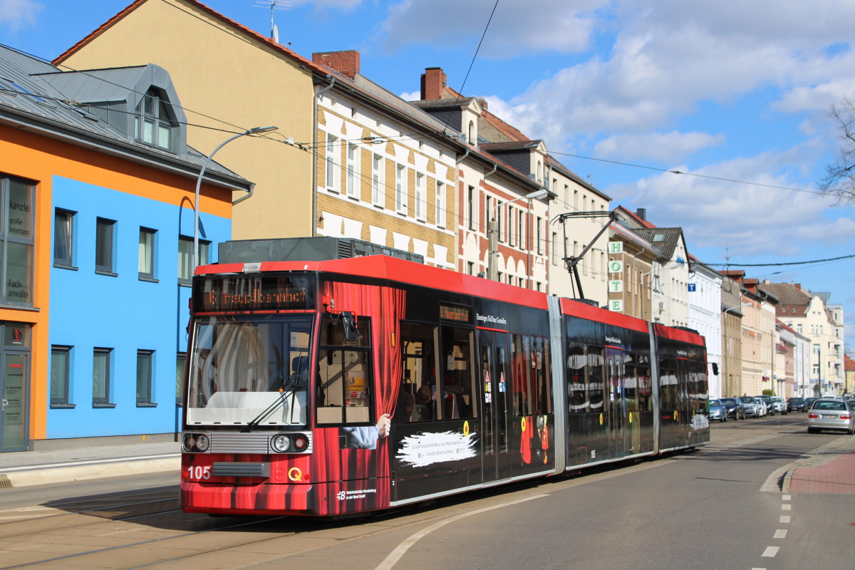 Бранденбург-на-Хафеле, Duewag MGT6D № 105