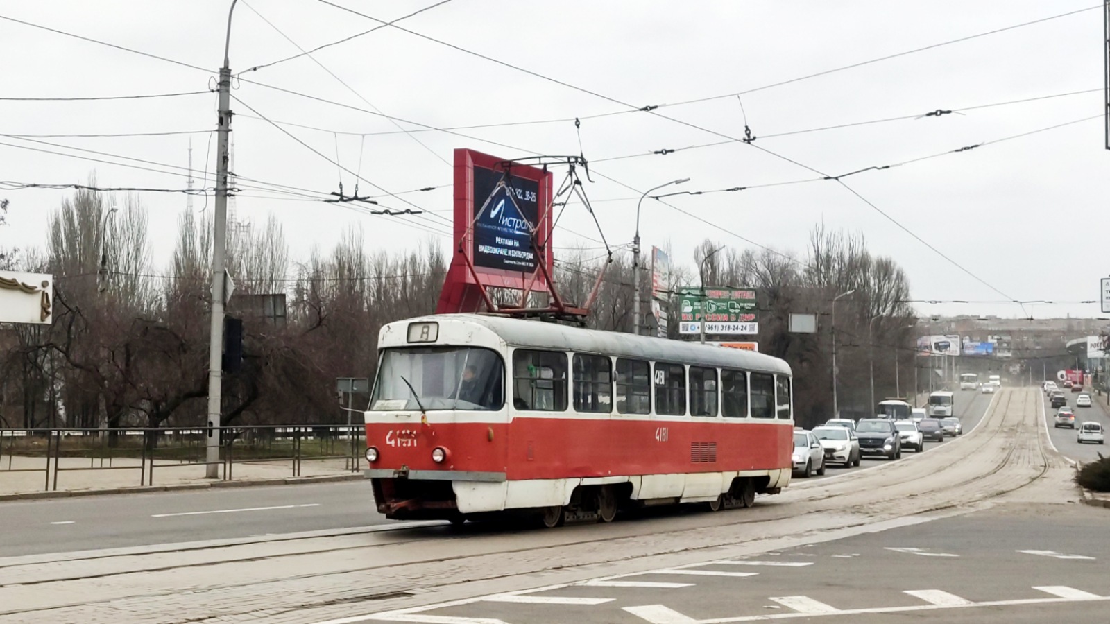 Донецк, Tatra T3SU № 4181 Донецк, Tatra T3SU № 4181