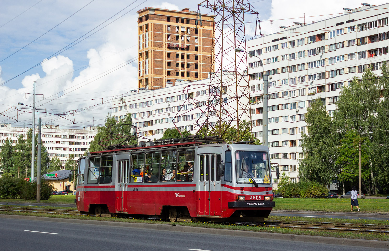 Санкт-Петербург, ТС-77 № 3609