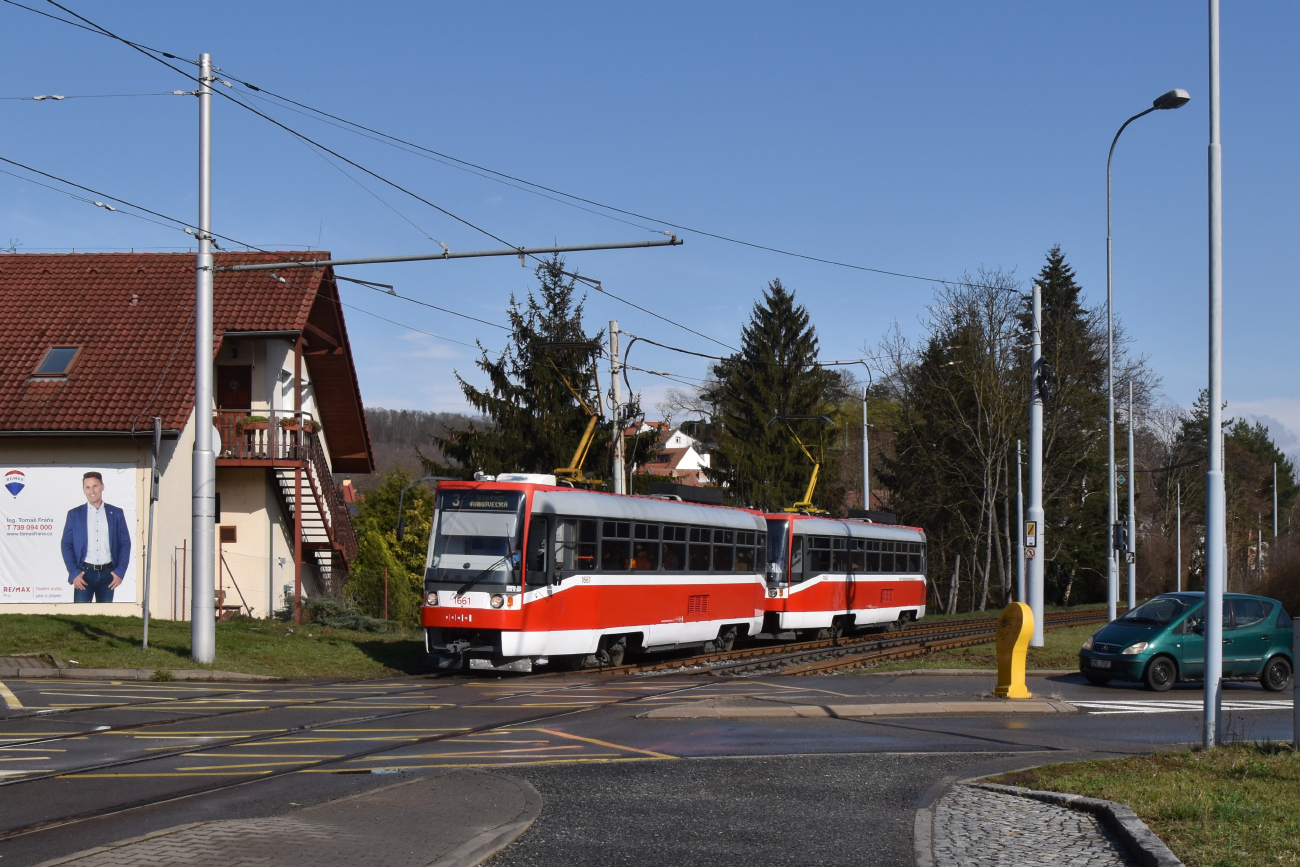 Брно, Tatra T3R (1995) № 1661; Брно, Tatra T3R (1995) № 1662