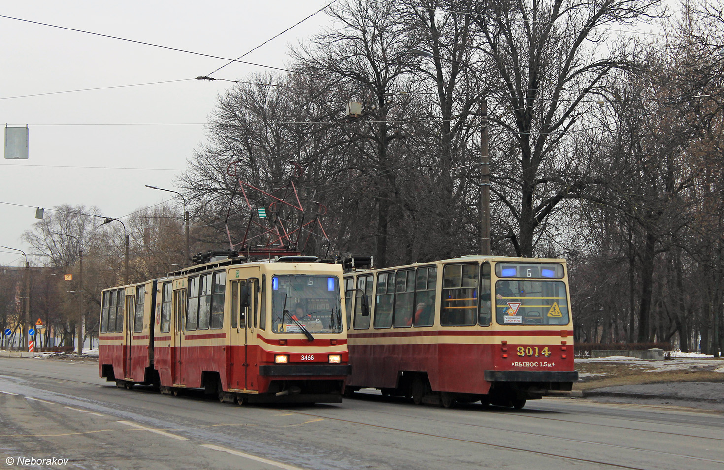 Санкт-Петербург, ЛВС-86К № 3468