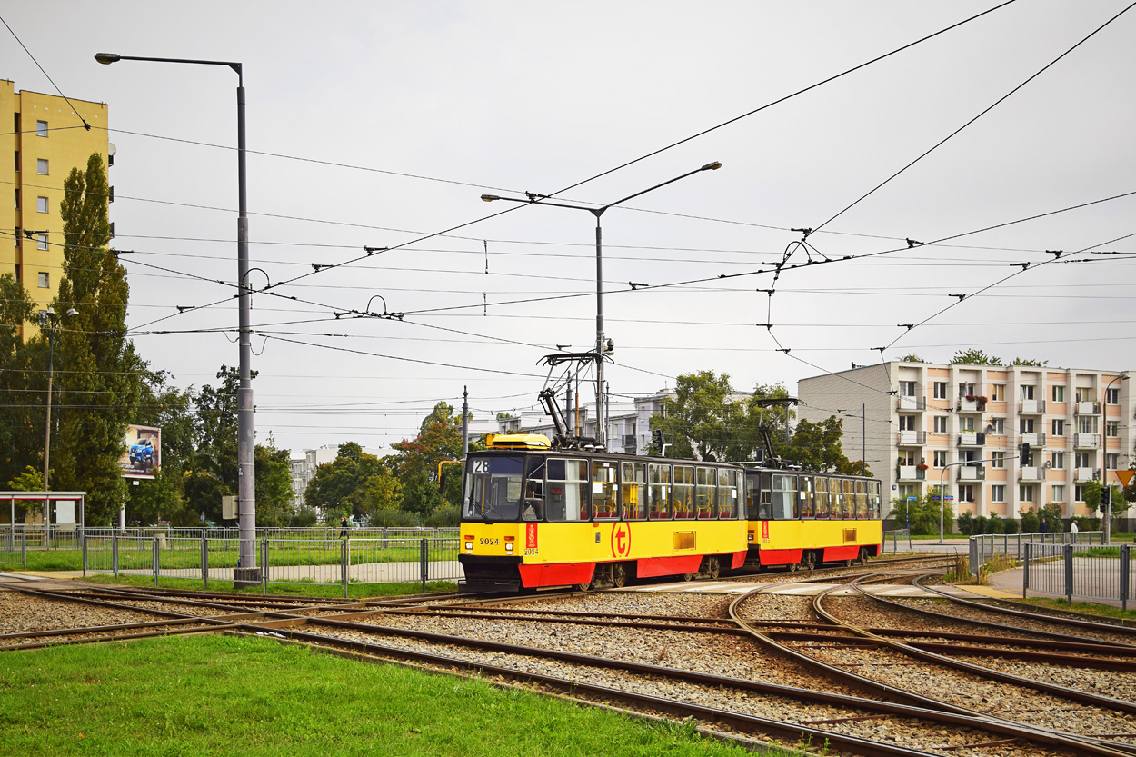 Варшава, Konstal 105N2k № 2024