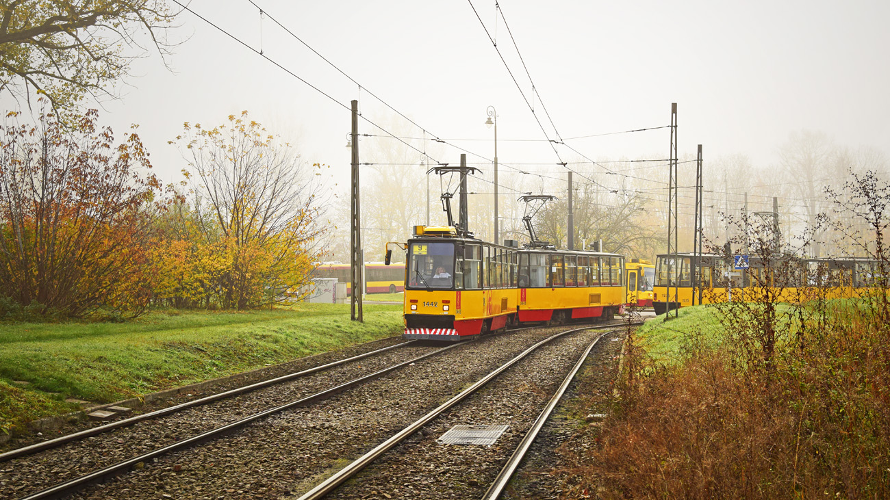 Варшава, Konstal 105Nf № 1442