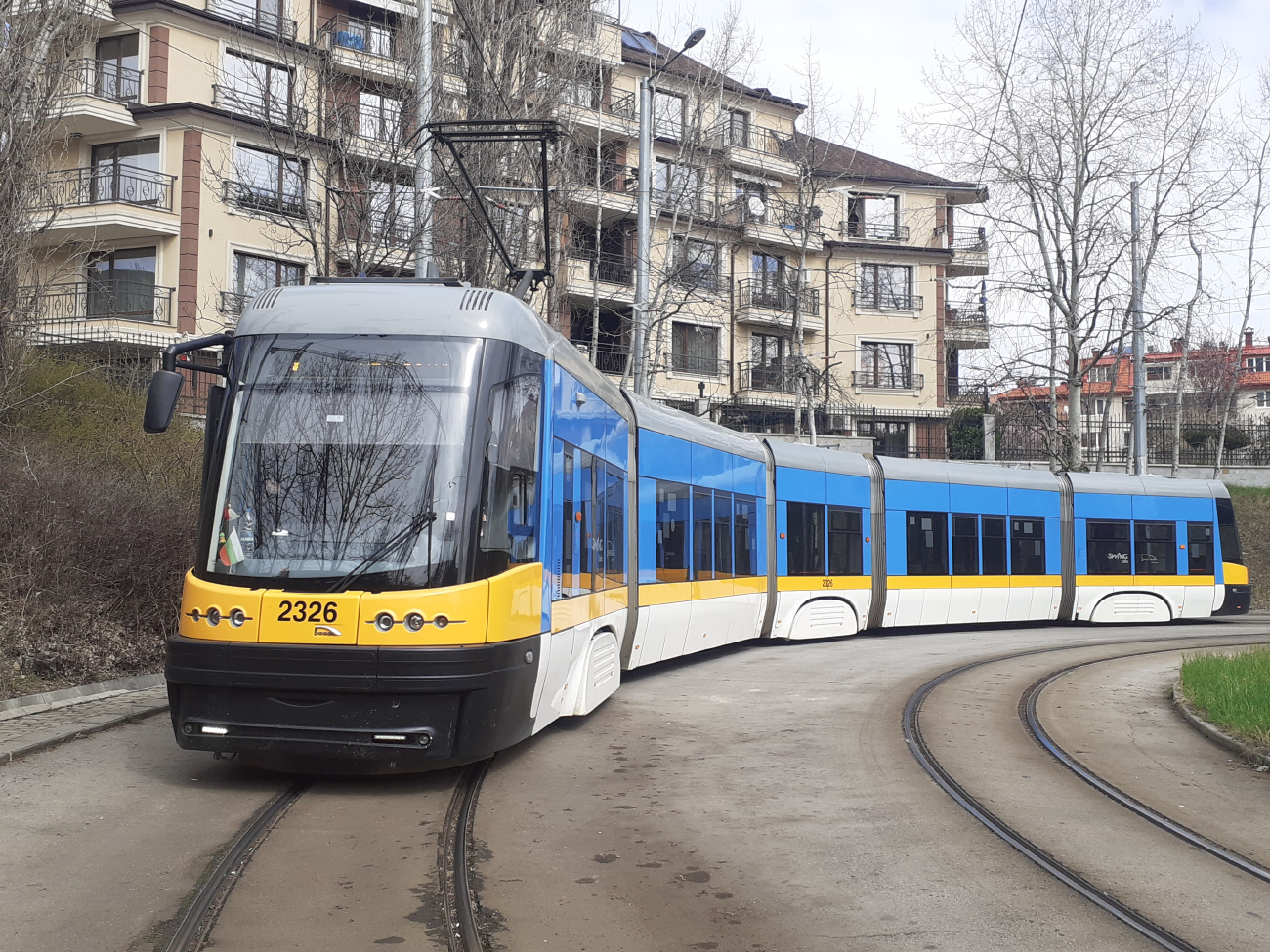 Sofia, PESA Swing 122NaSF2 № 2326 Sofia, PESA Swing 122NaSF2 № 2326