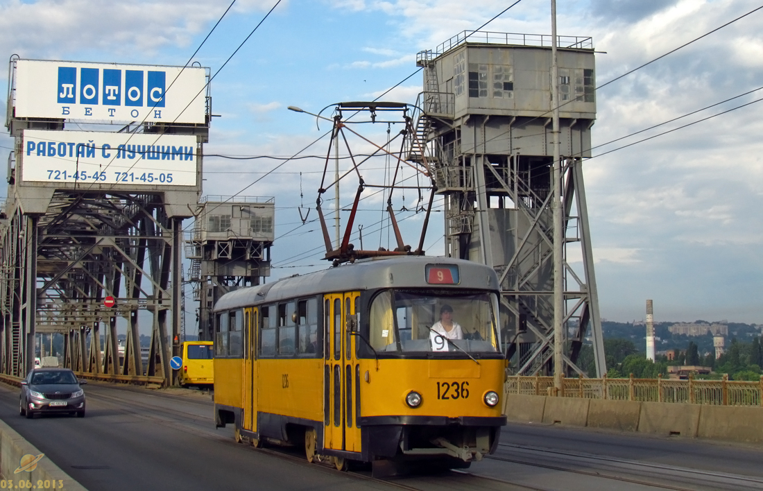 Днепр, Tatra T3SU № 1236
