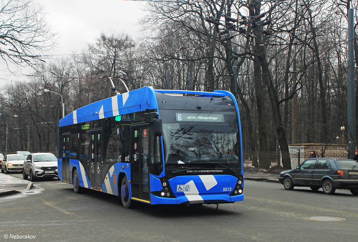 Санкт-Петербург, ВМЗ-5298.01 «Авангард» № 5012