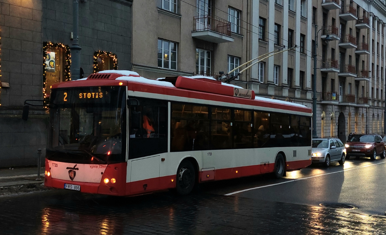 Вильнюс, МАЗ-ЭТОН Т203 Amber № 1720