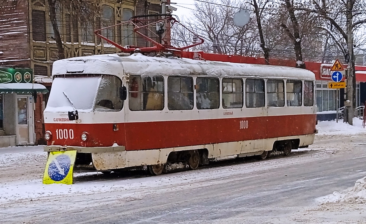 Самара, Tatra T3SU № 1000; Самара — Строительство и ремонты трамвайных линий