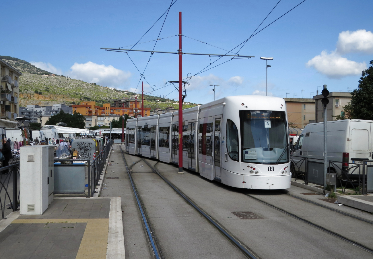 Палермо — Трамвайные линии и инфраструктура