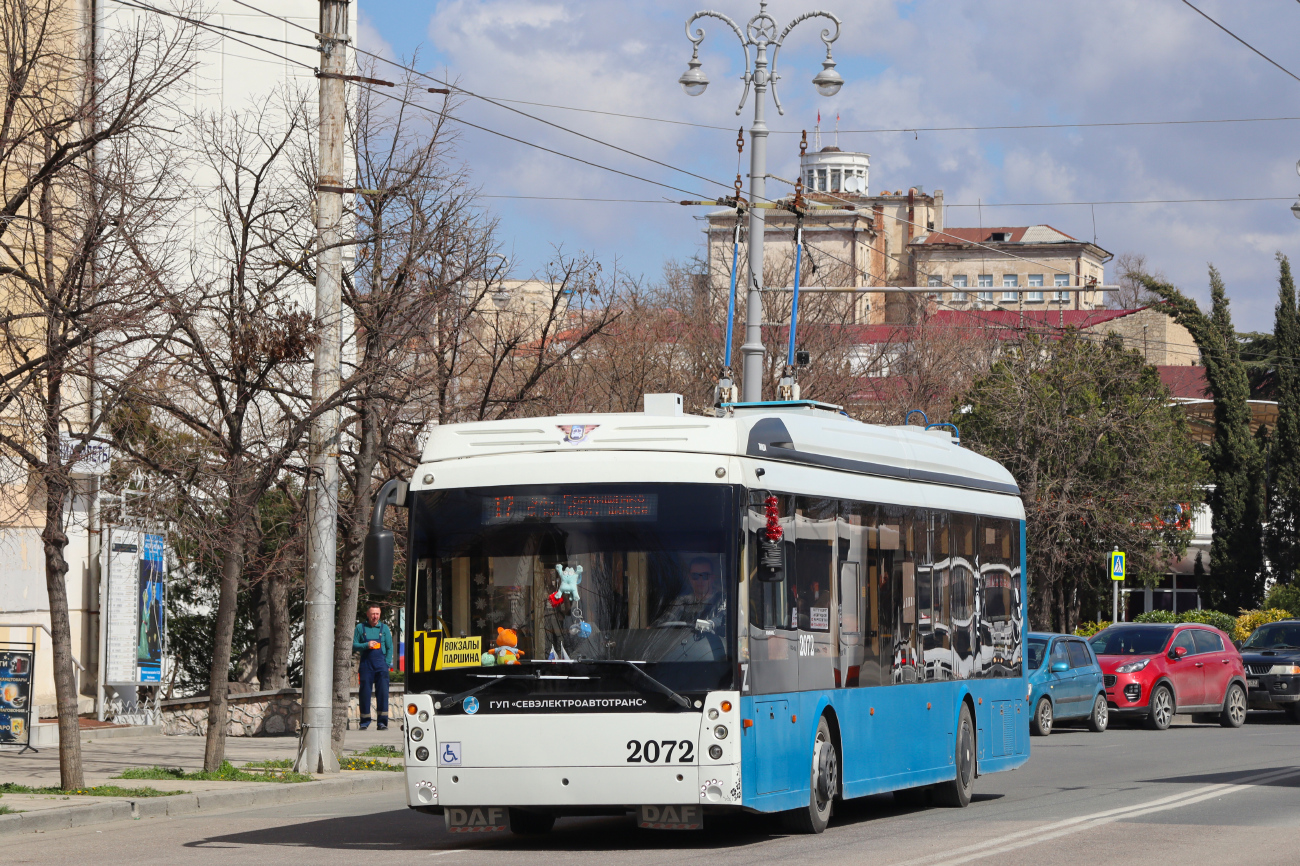 Севастополь, Тролза-5265.03 «Мегаполис» № 2072 Севастополь, Тролза-5265.03 «Мегаполис» № 2072