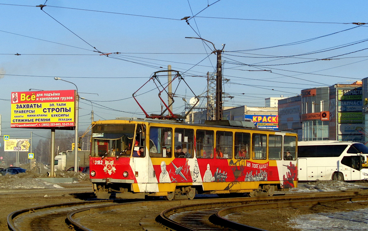 Барнаул, Tatra T6B5SU № 3182