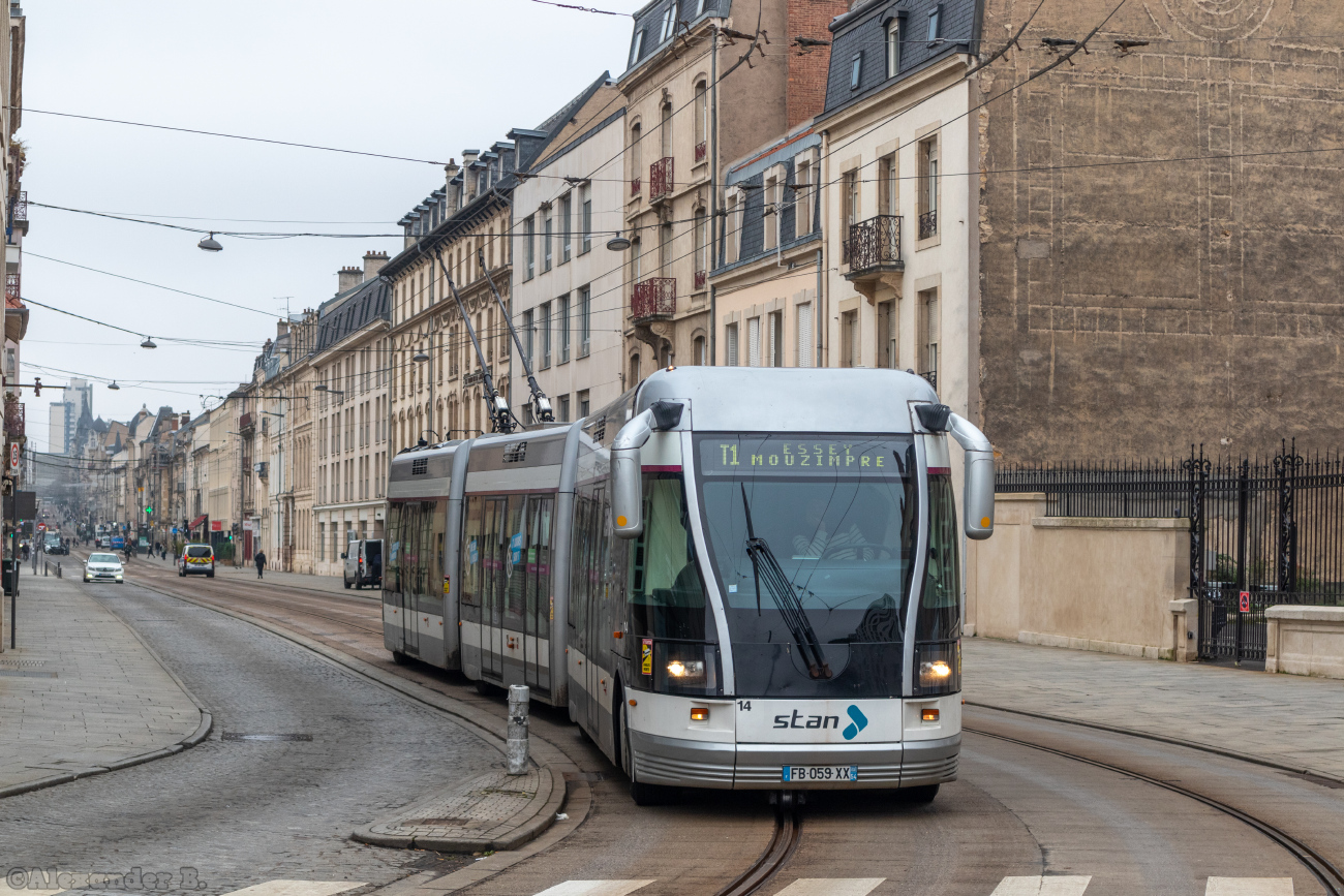 Нанси, Bombardier TVR № 14