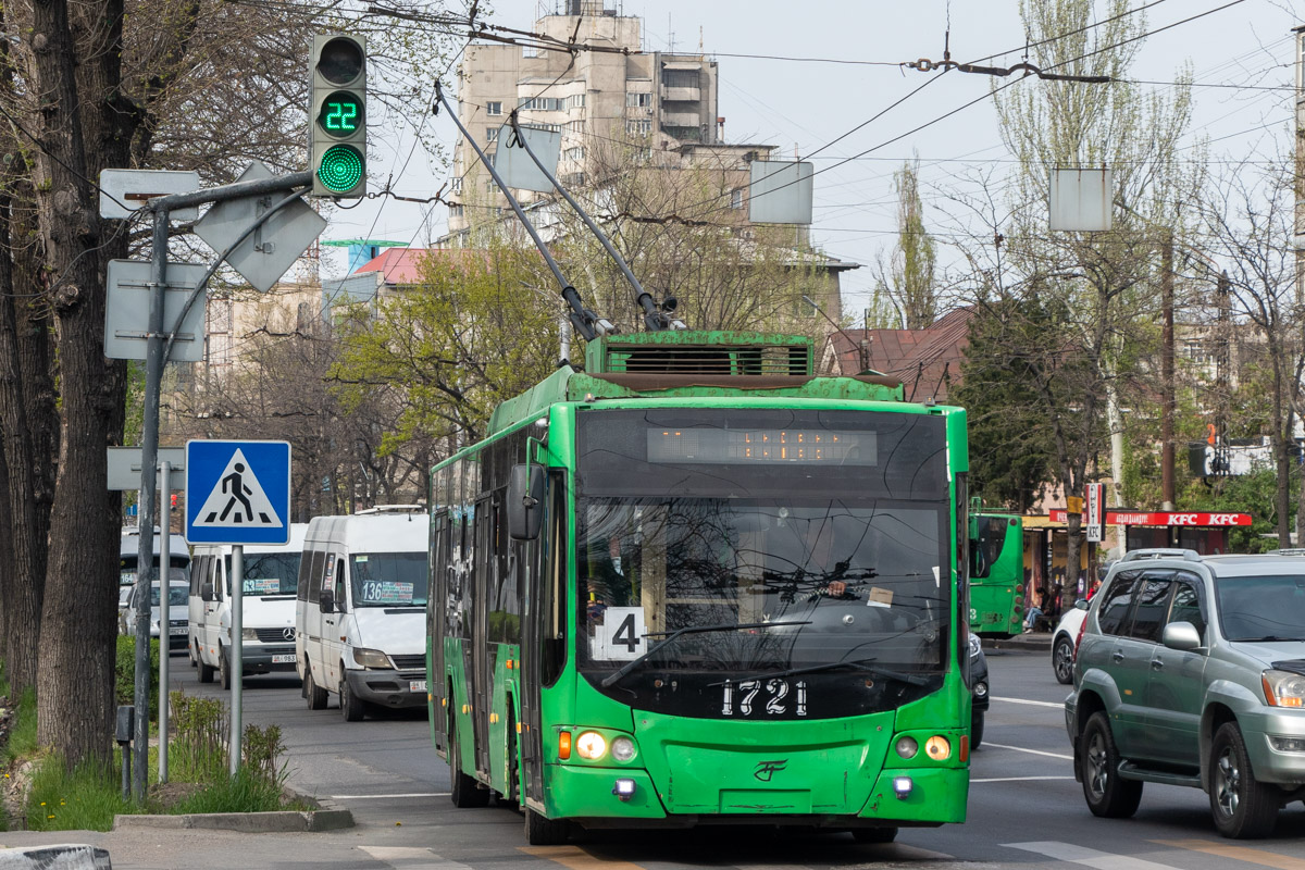 Бишкек, ВМЗ-5298.01 «Авангард» № 1721