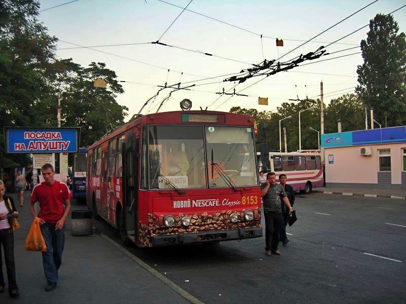 Krimski trolejbus, Škoda 14Tr11/6 č. 8153
