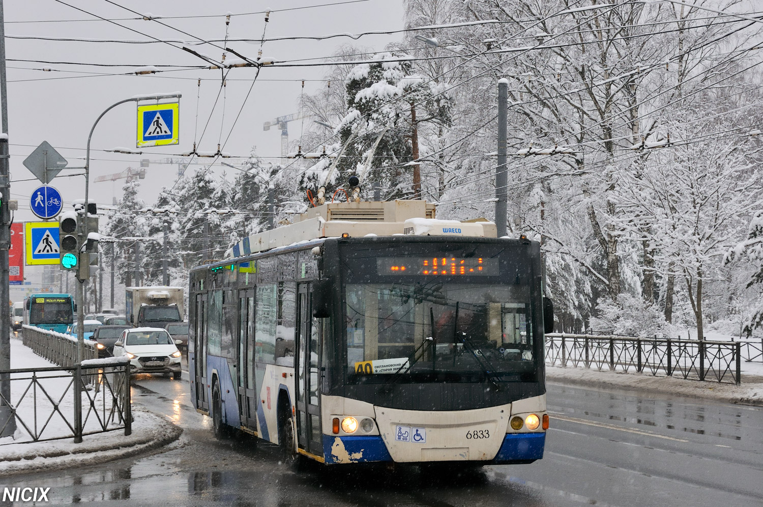 Санкт-Петербург, ВМЗ-5298.01 «Авангард» № 6833 Санкт-Петербург, ВМЗ-5298.01 «Авангард» № 6833