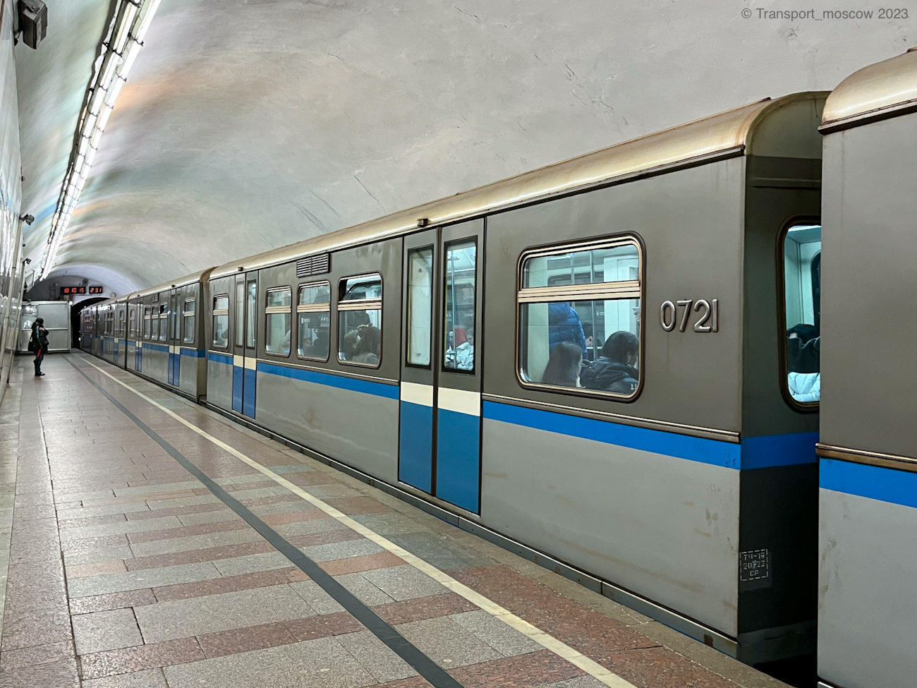 Москва, 81-741.1 «Русич» № 0721