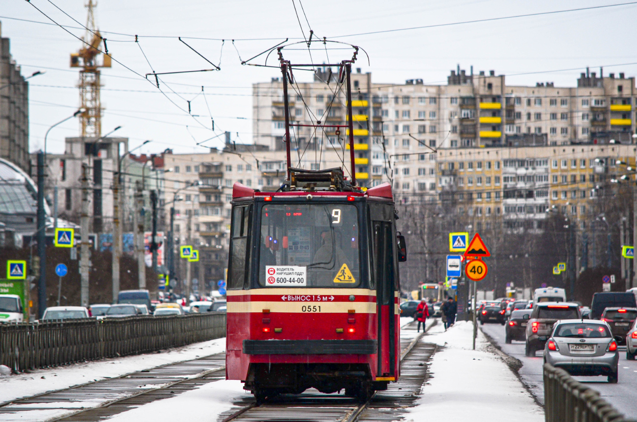 Санкт-Петербург, 71-134А (ЛМ-99АВ) № 0551