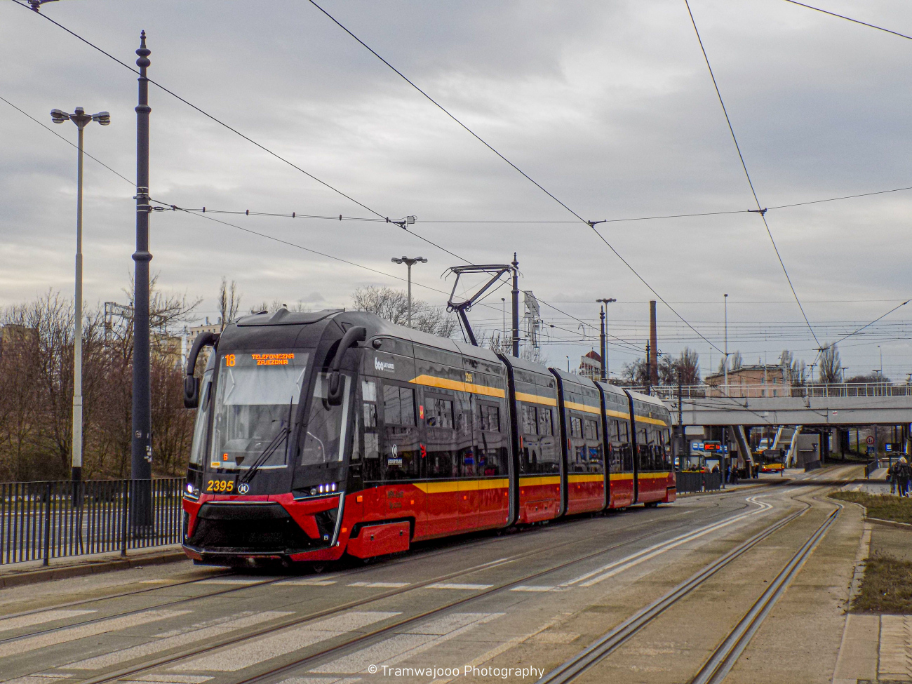 Łódź, Modertrans Moderus Gamma LF 06 AC — 2395