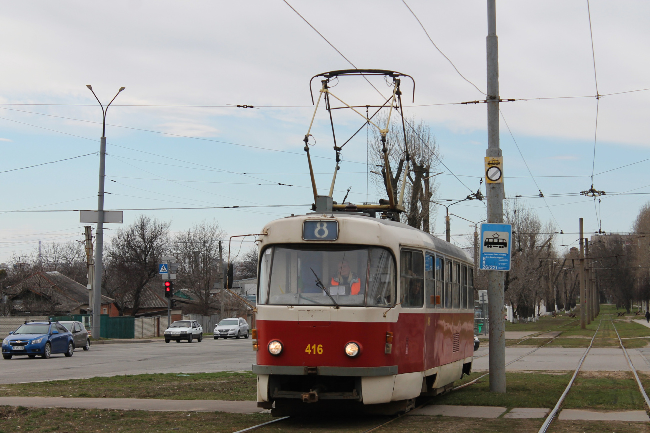 Харьков, Tatra T3SUCS № 416