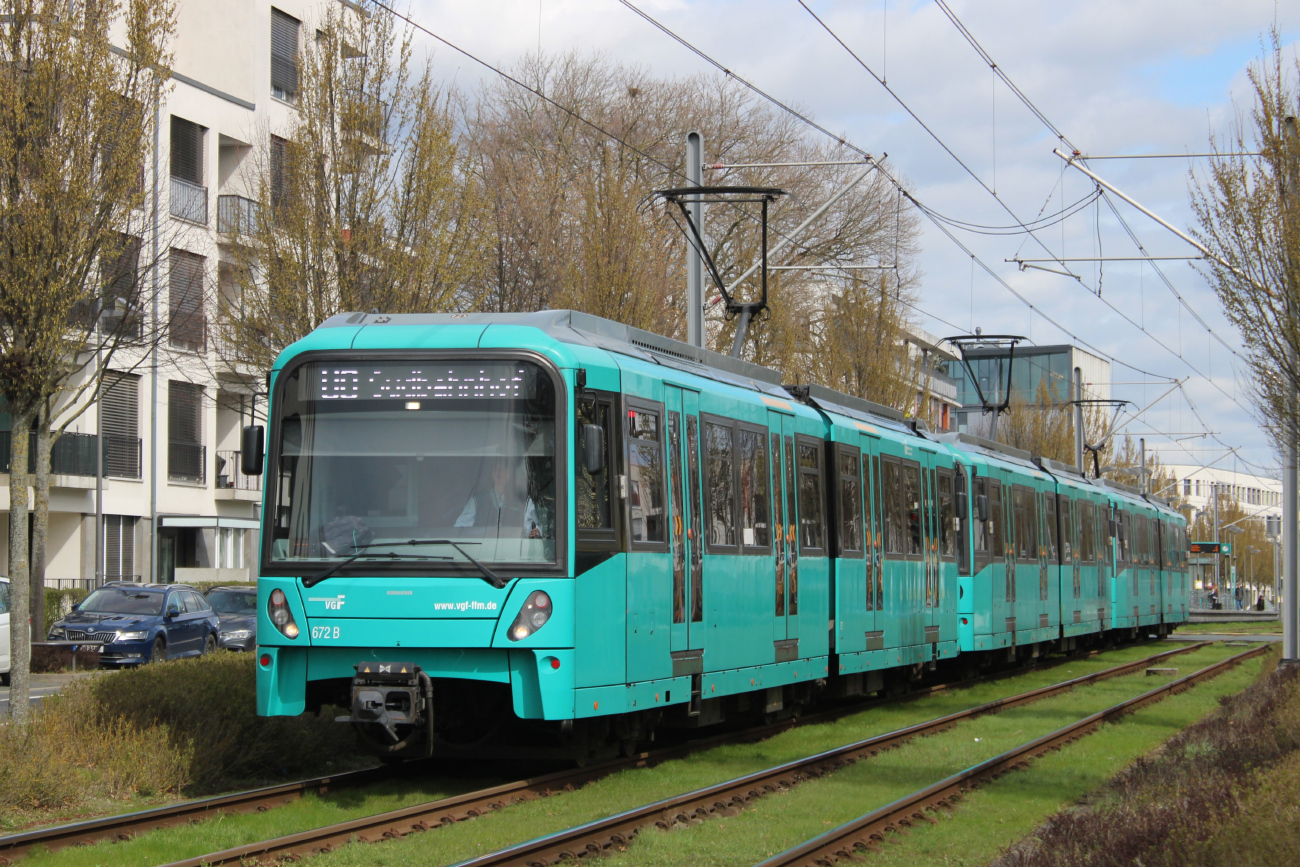 Франкфурт-на-Майне, Bombardier Flexity Swift U5-25 № 672