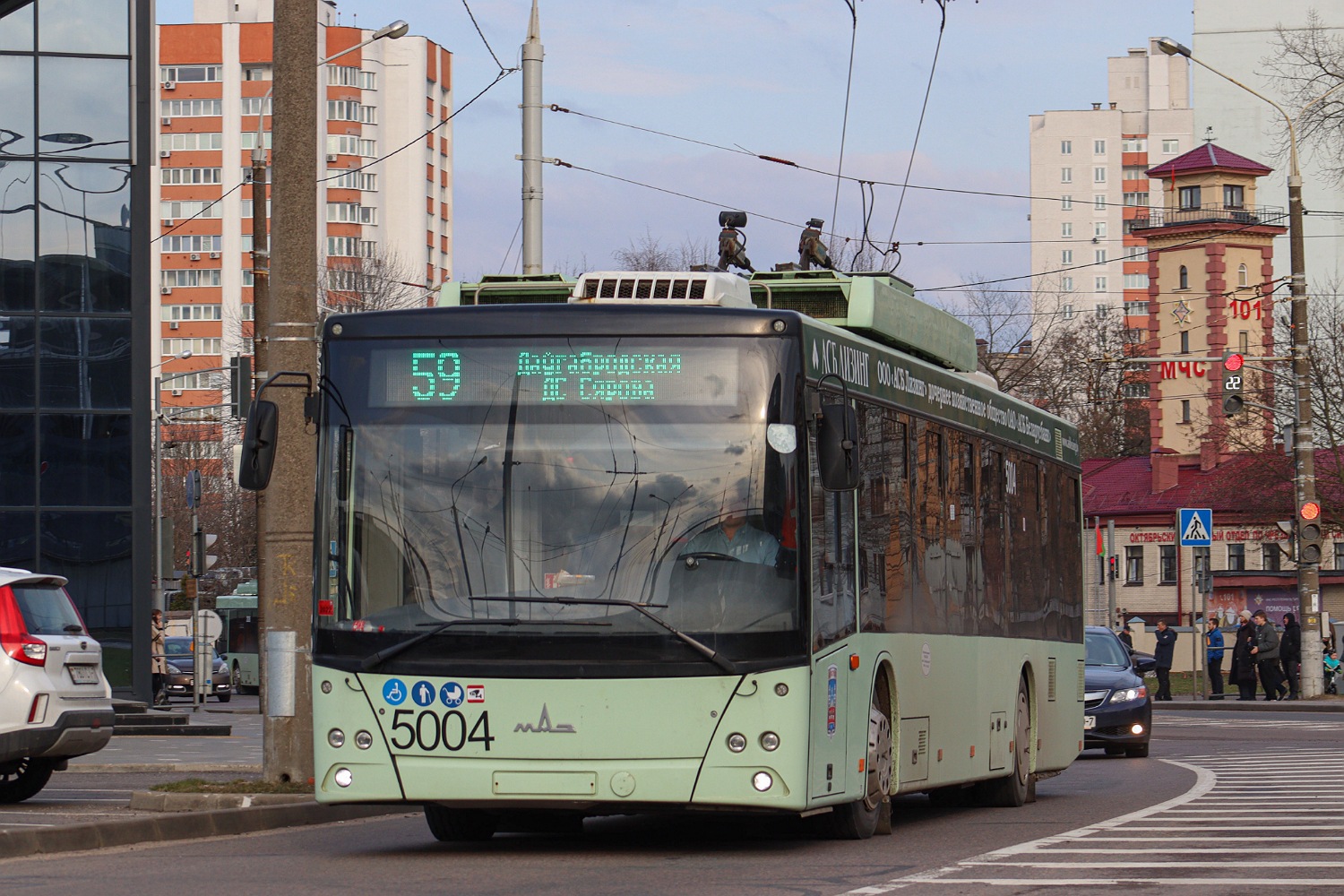 Mińsk, MAZ-203T70 Nr 5004