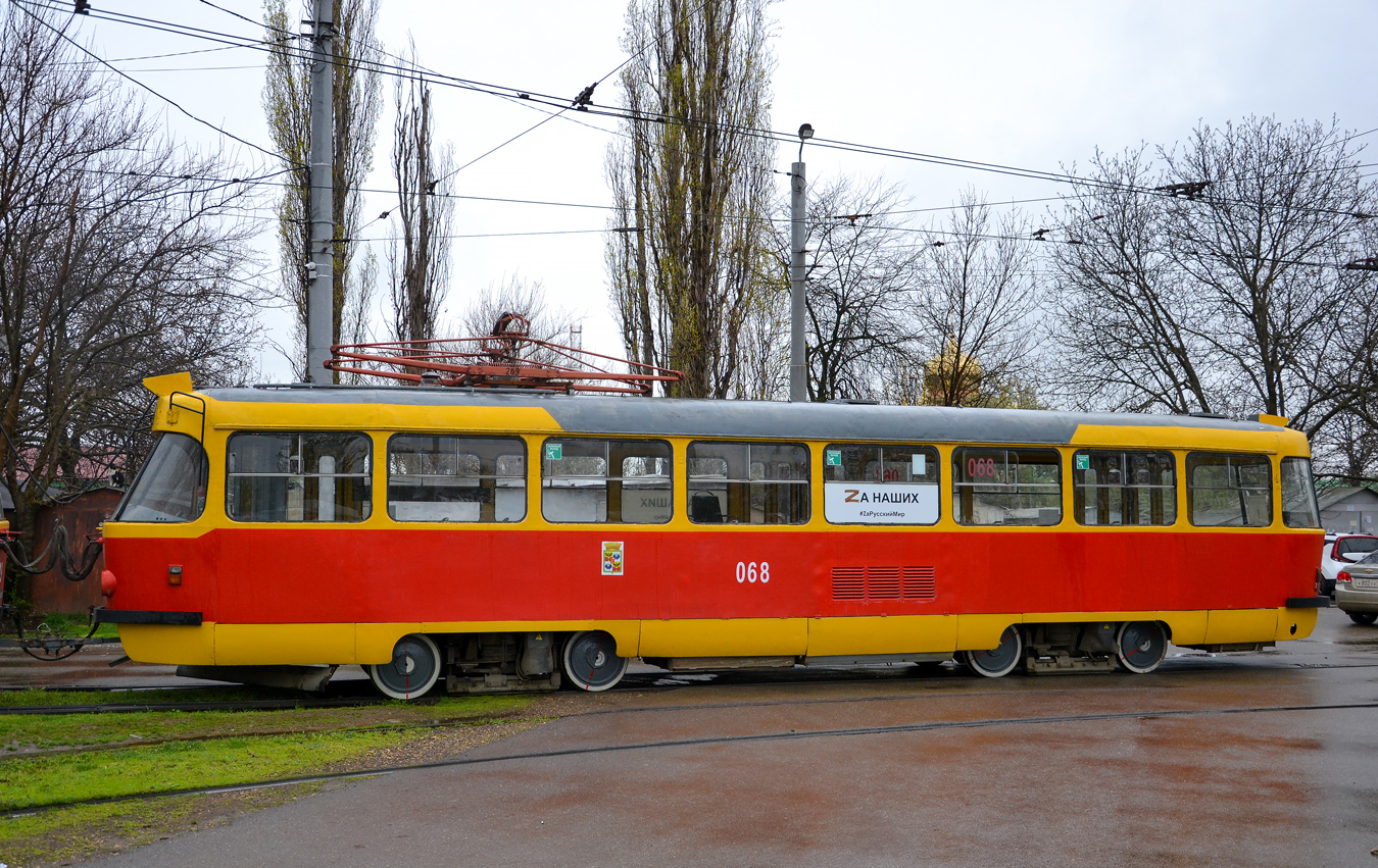 Краснодар, Tatra T3SU № 068