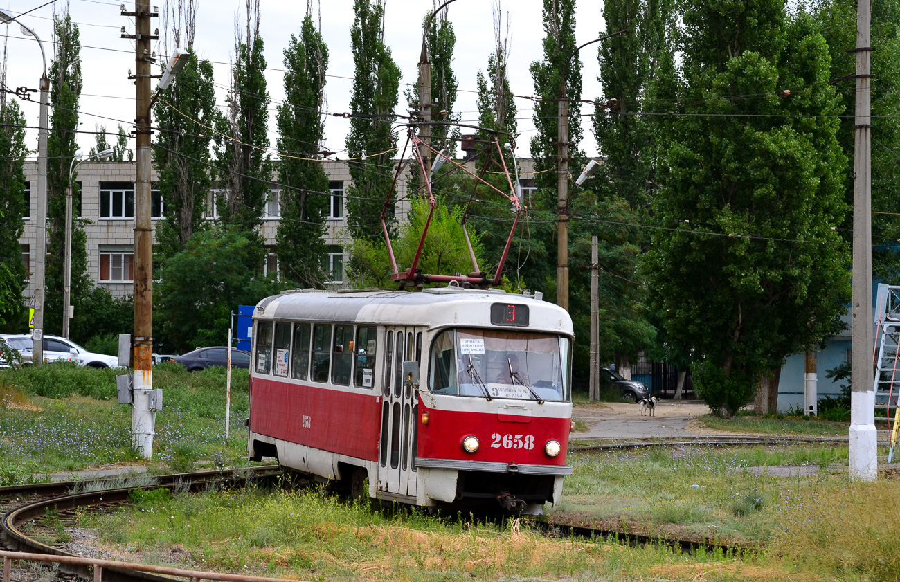 Volgograd, Tatra T3SU (2-door) № 2658