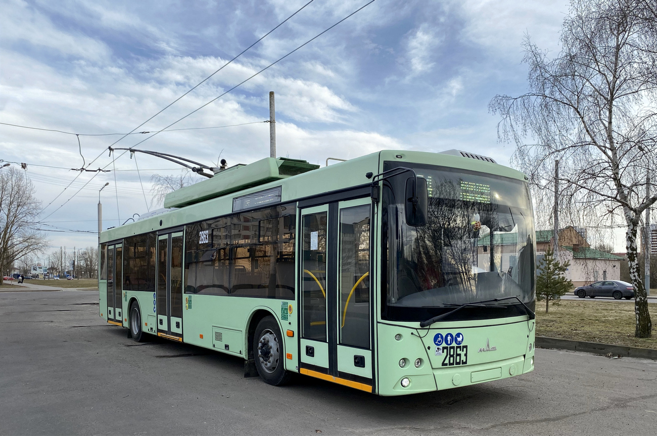 Homiel, MAZ-203T70 Br. 2863