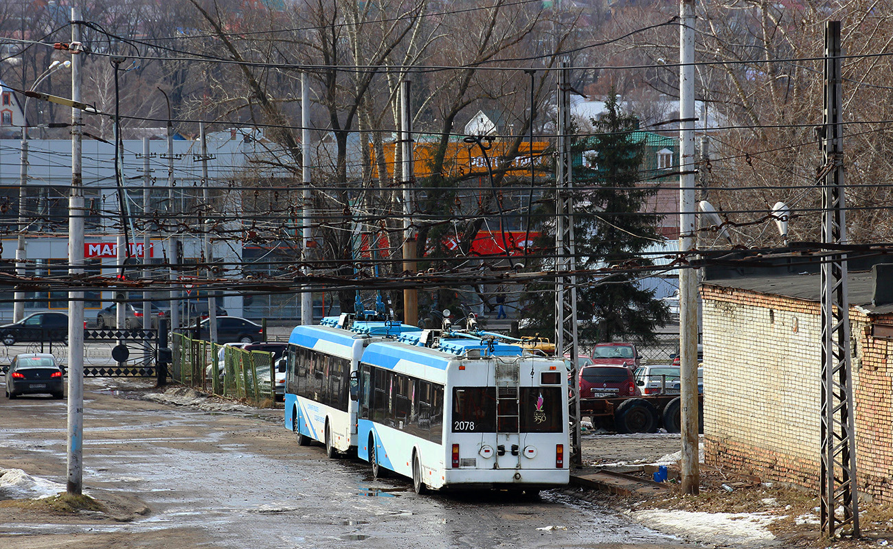 Пенза, БКМ 321 № 2078; Пенза — Троллейбусные депо/парки