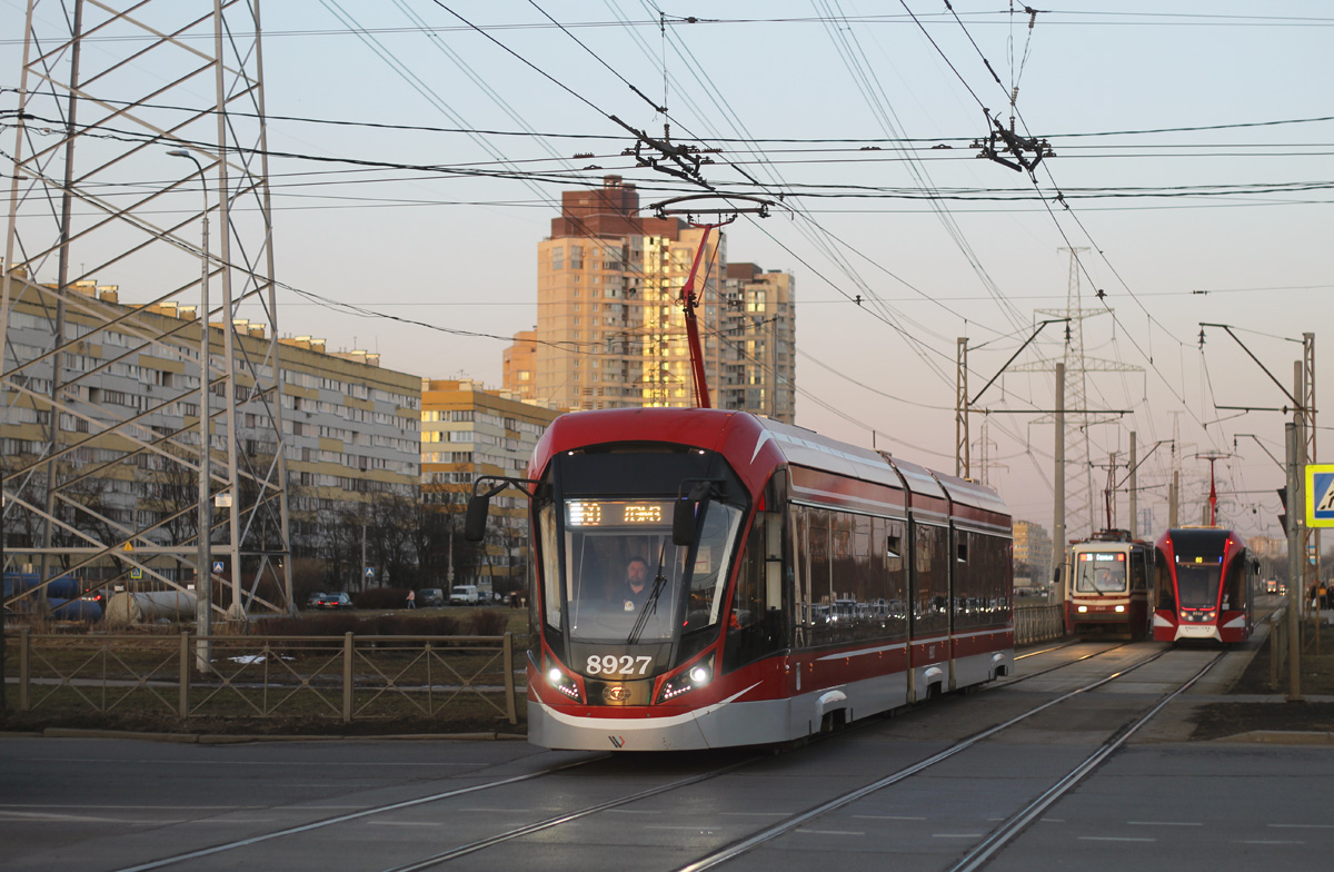 Санкт-Петербург, 71-931М «Витязь-М» № 8927