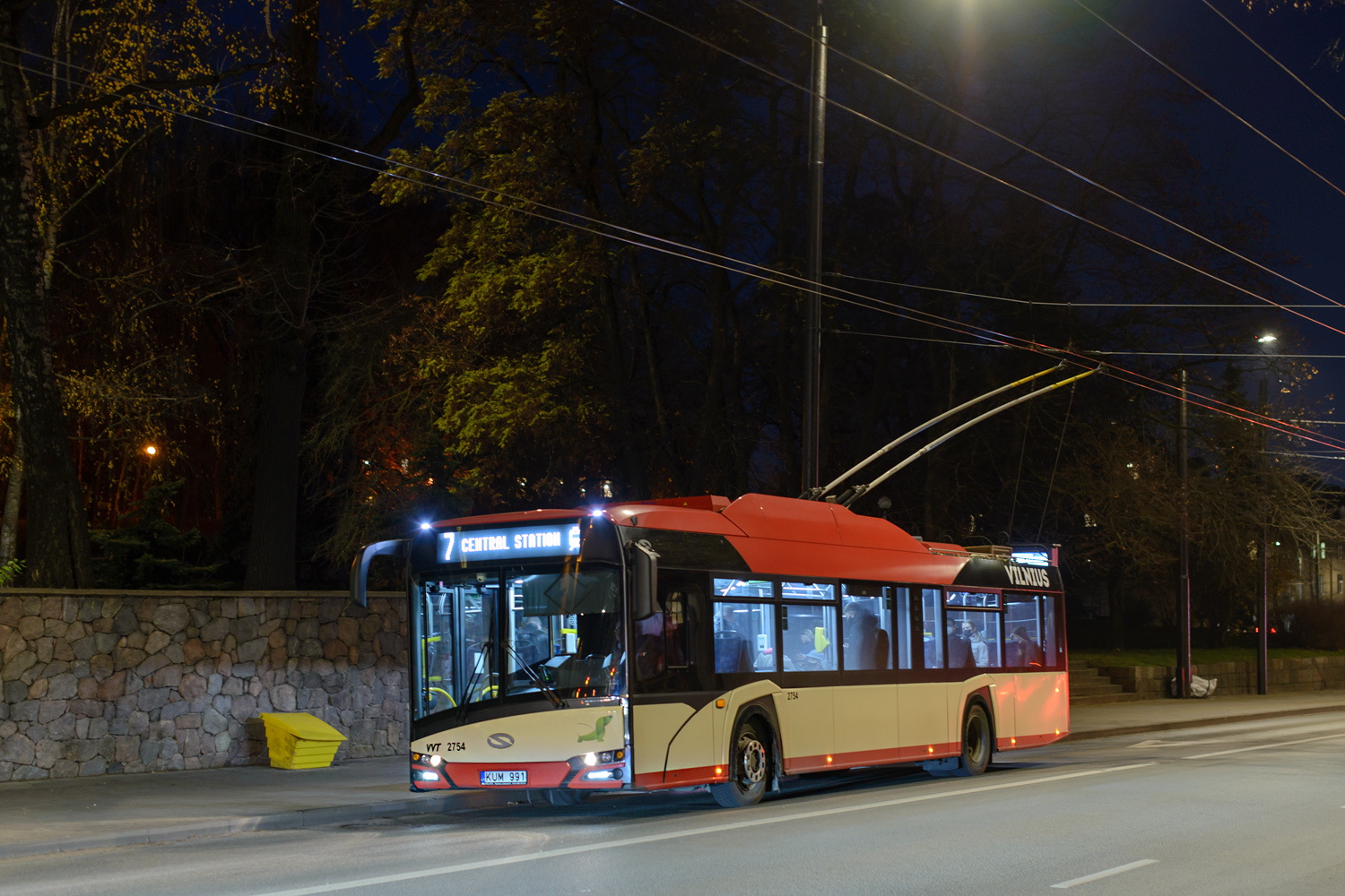 Вильнюс, Solaris Trollino IV 12 Škoda № 2754