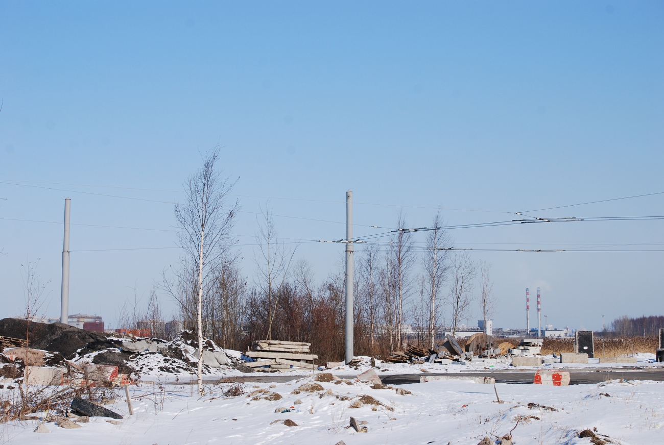 Pietari — Terminal stations; Pietari — Trolleybus lines and infrastructure