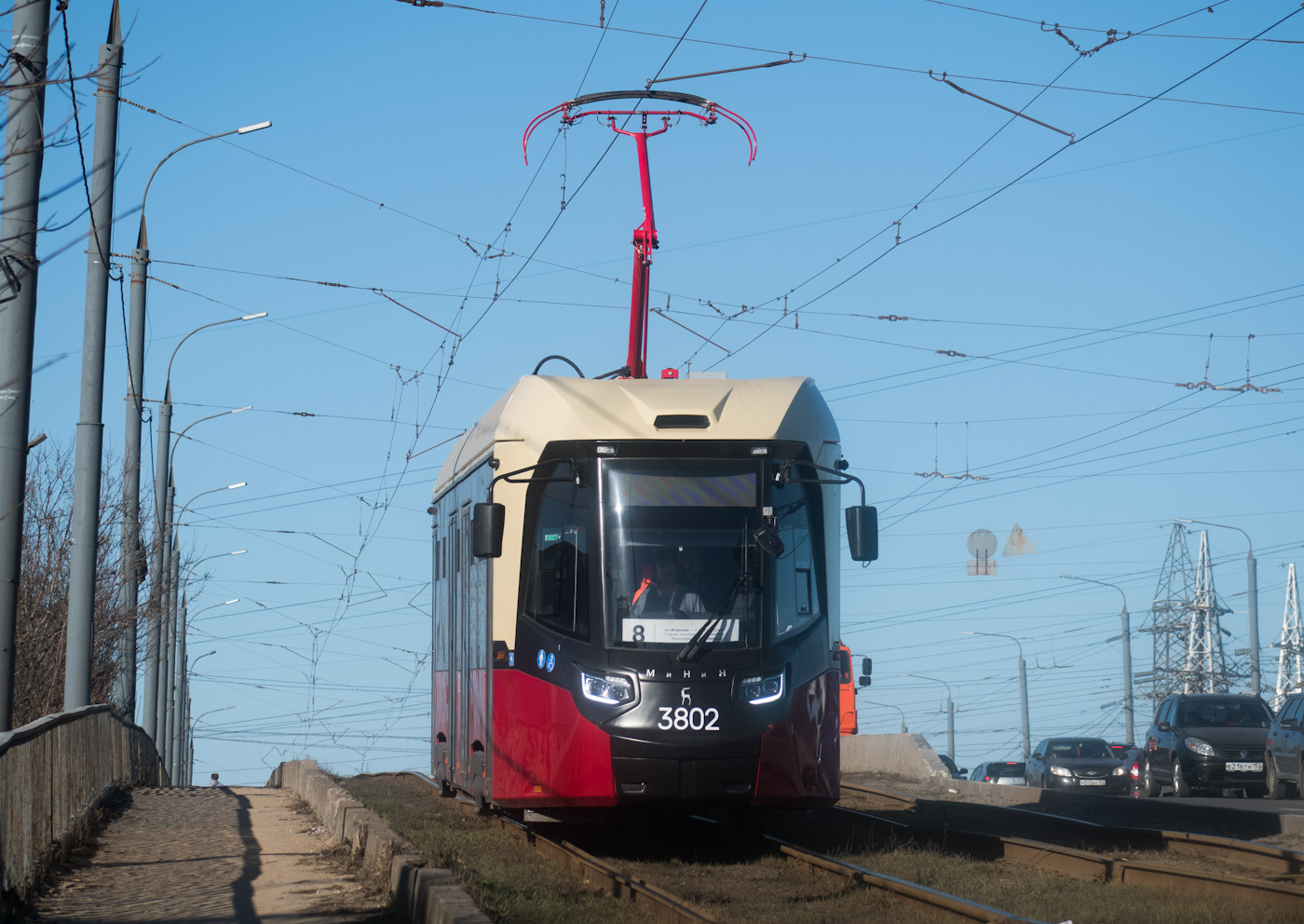 Нижний Новгород, БКМ Т811 «МиНиН» № 3802