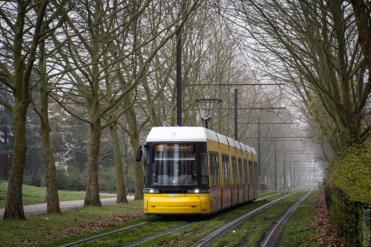 Берлин, Bombardier Flexity Berlin (GT8-08ER/F8E) № 8018