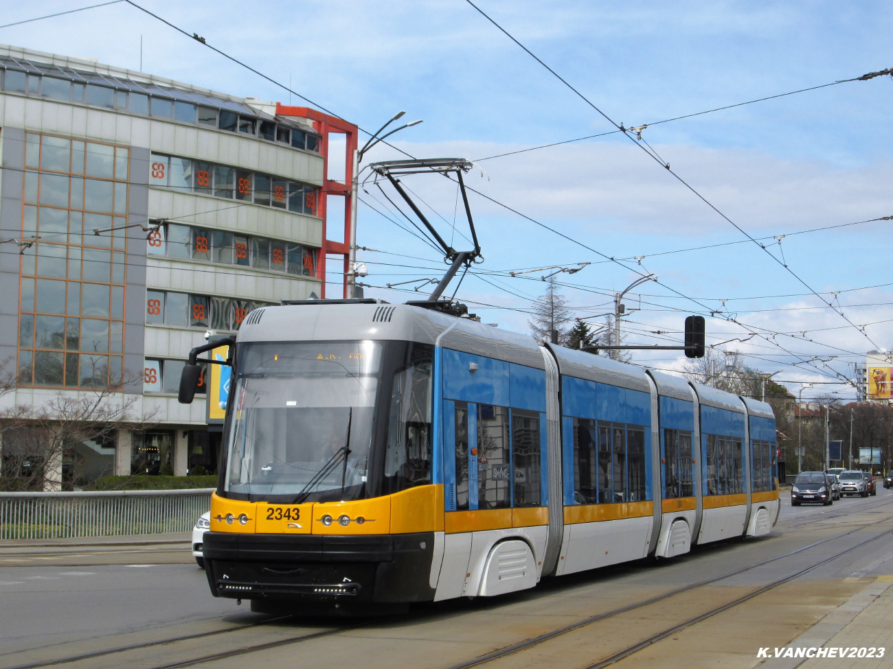 София, PESA Swing 122NaSF2-3 № 2343 София, PESA Swing 122NaSF2-3 № 2343