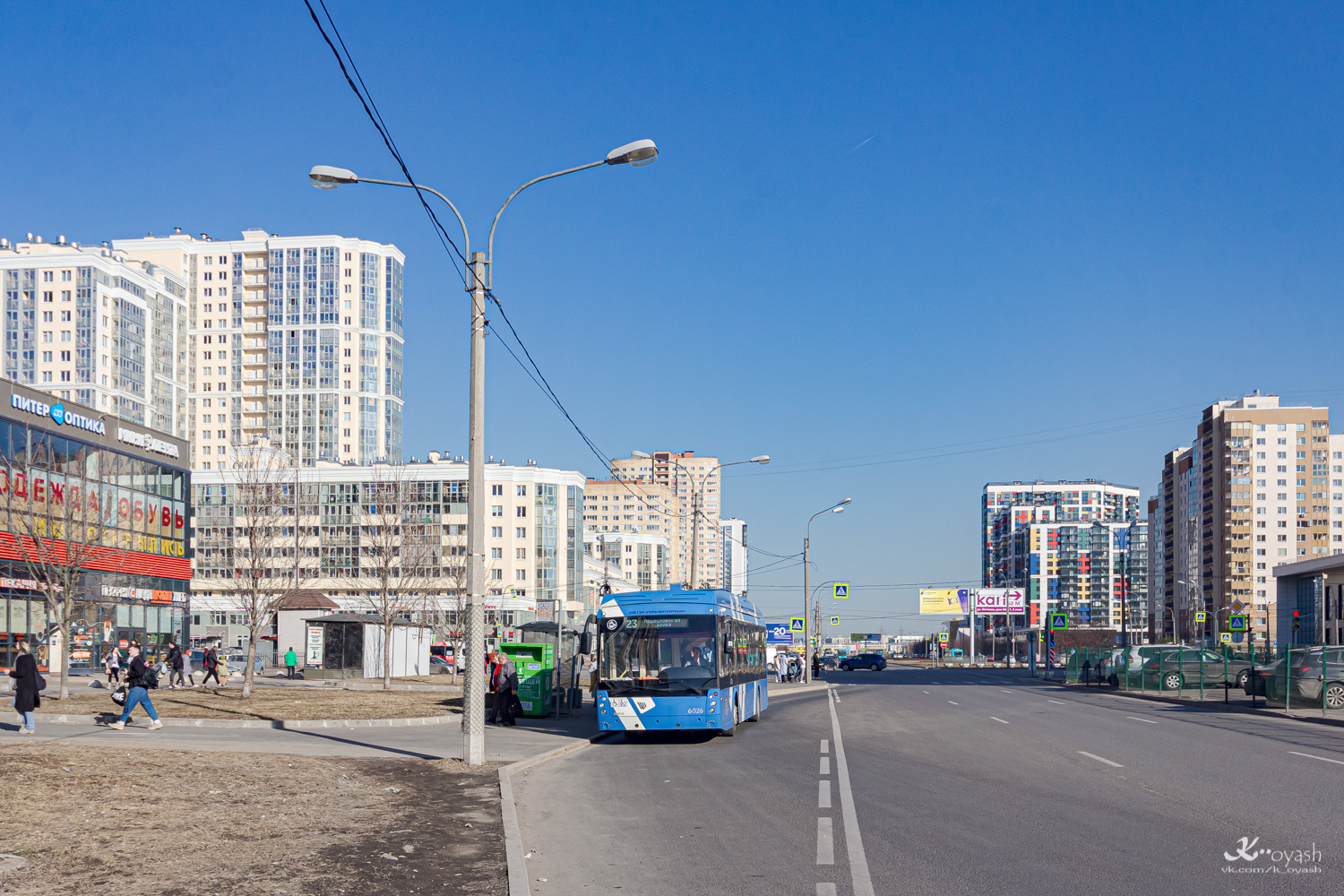 Санкт-Петербург, Тролза-5265.08 «Мегаполис» № 6026