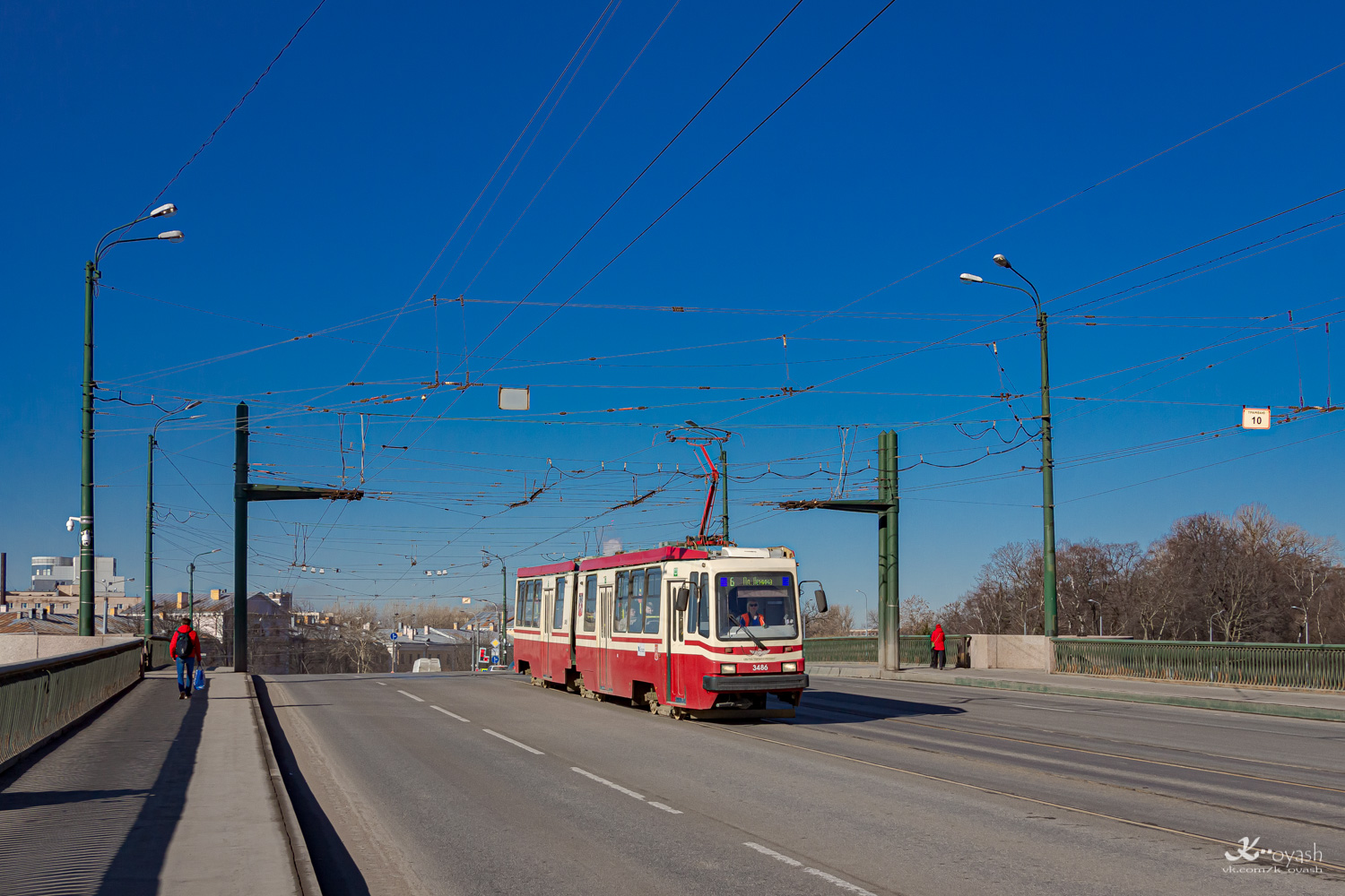 Санкт-Петербург, ЛВС-86М2 № 3486