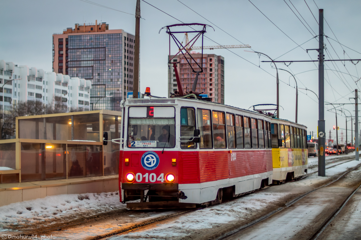 Набережные Челны, 71-605 (КТМ-5М3) № 0104