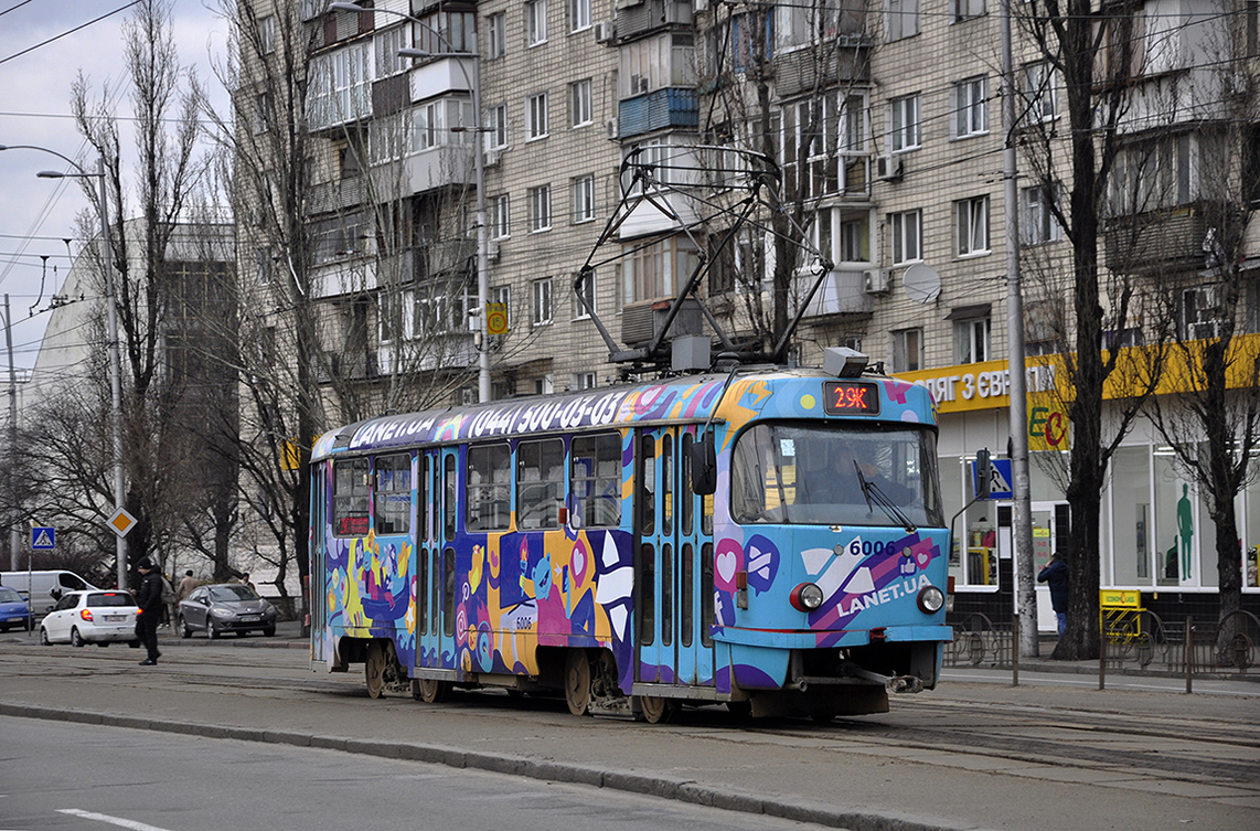 Киев, Tatra T3SUCS № 6006