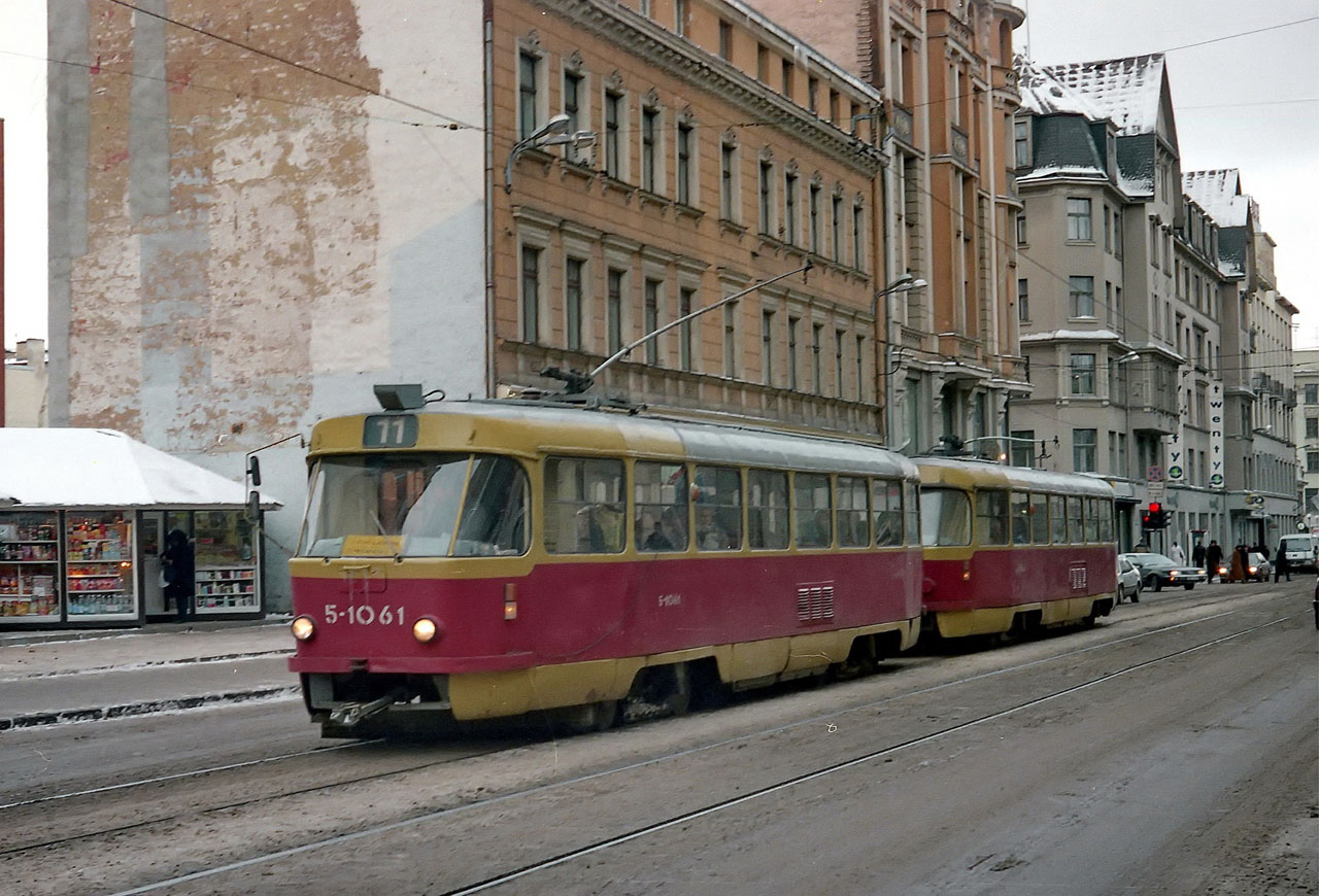 Рига, Tatra T3SU № 5-1061