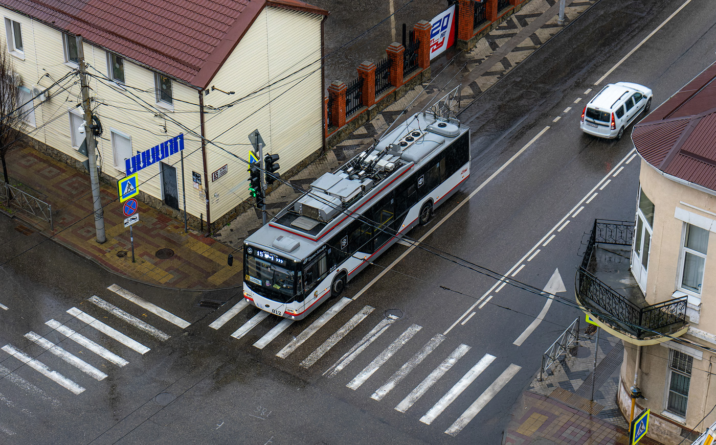 Krasnodar, VMZ-5298.01 “Avangard” Br. 012; Krasnodar — Trolleybus lines