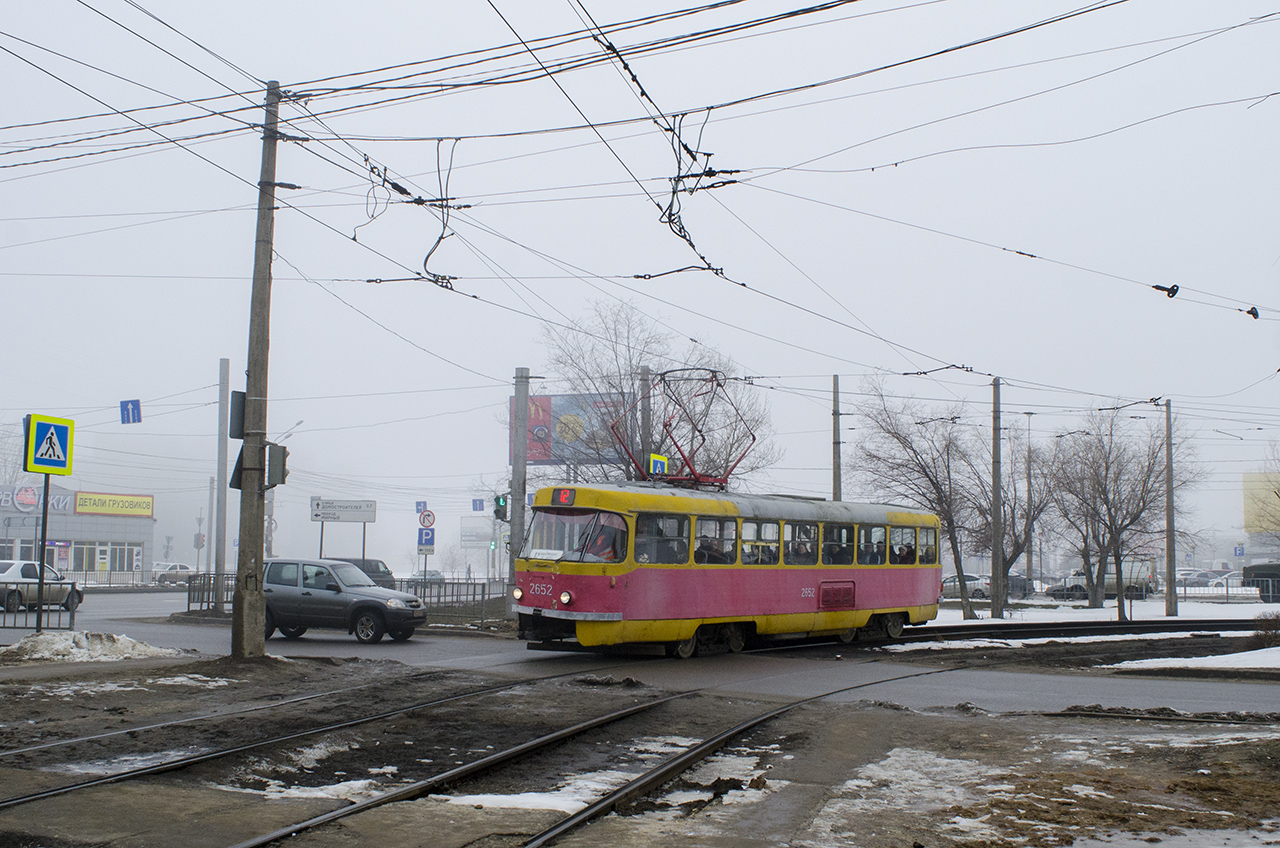 Волгоград, Tatra T3SU (двухдверная) № 2652