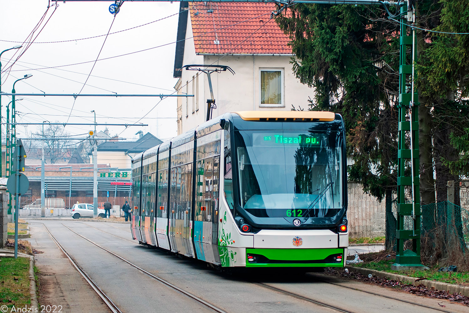 Мишкольц, Škoda 26T ForCity Classic № 612