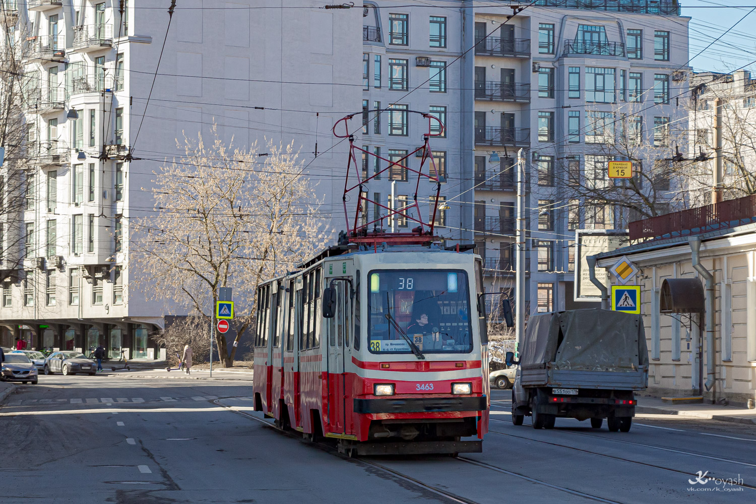 Санкт-Петербург, ЛВС-86К-М № 3463