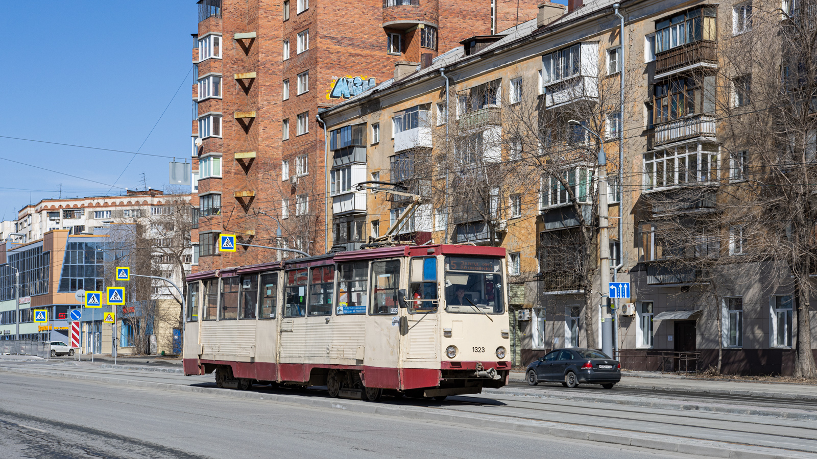 Челябинск, 71-605 (КТМ-5М3) № 1323