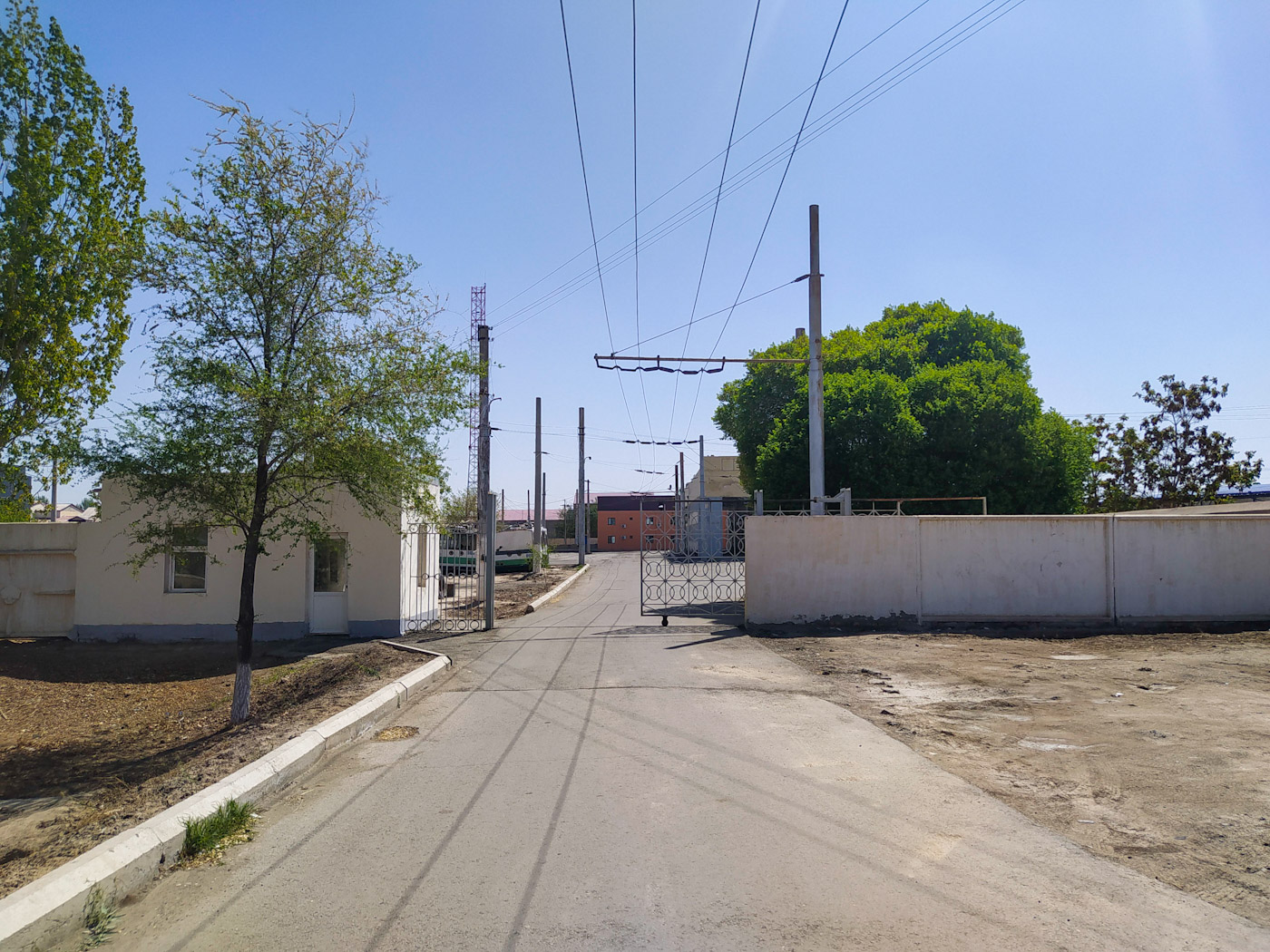 Ургенч — Троллейбусная сеть и инфраструктура