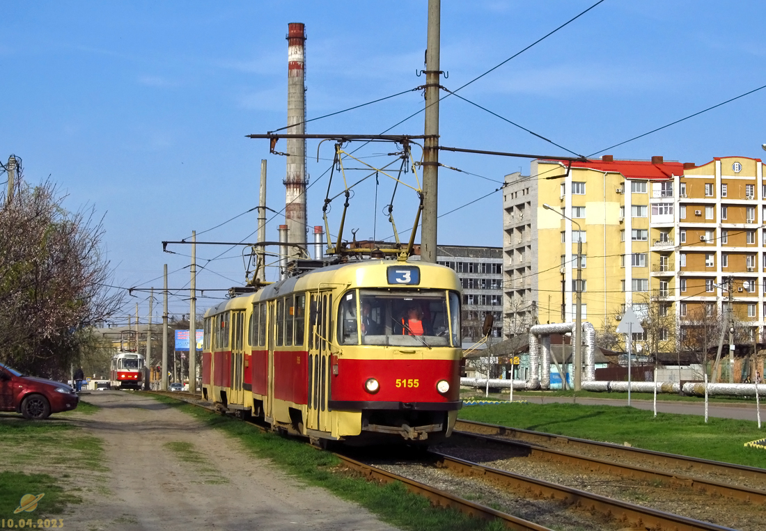Харьков, Tatra T3A № 5155