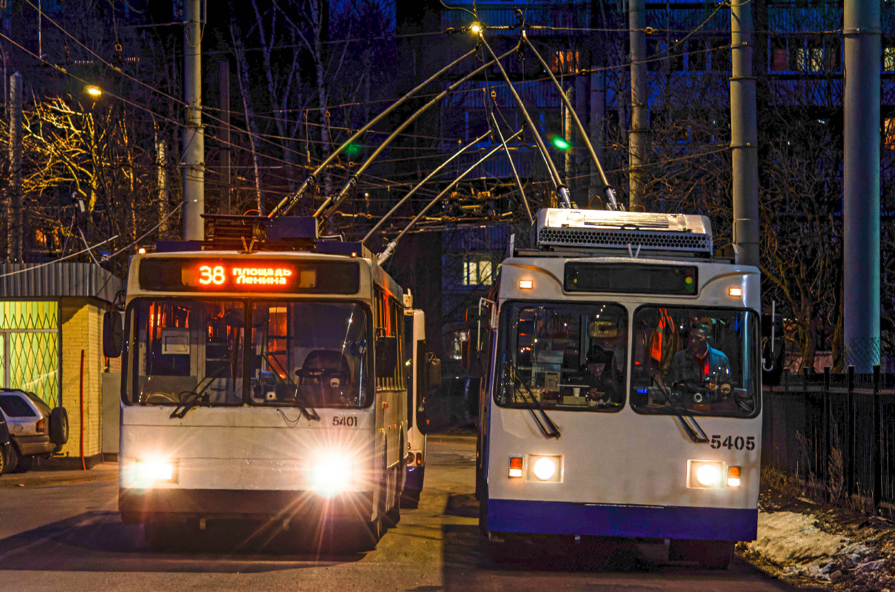 Saint-Petersburg, VMZ-5298-20 № 5401; Saint-Petersburg, MTrZ-6223-0000010 № 5405