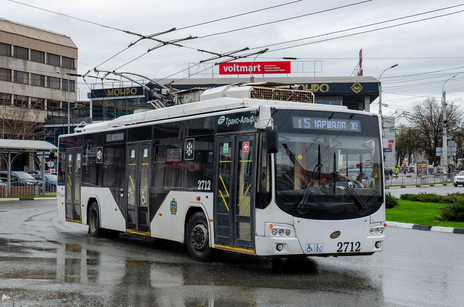 Krím-trolibusz, VMZ-5298.01 “Avangard” — 2712